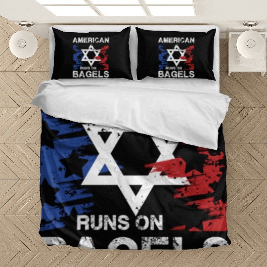 American Pride with Star and Bagel Spirit Bedding Sets