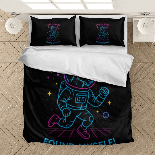 Lost in Space – Found Myself Goat Astronaut Bedding Sets