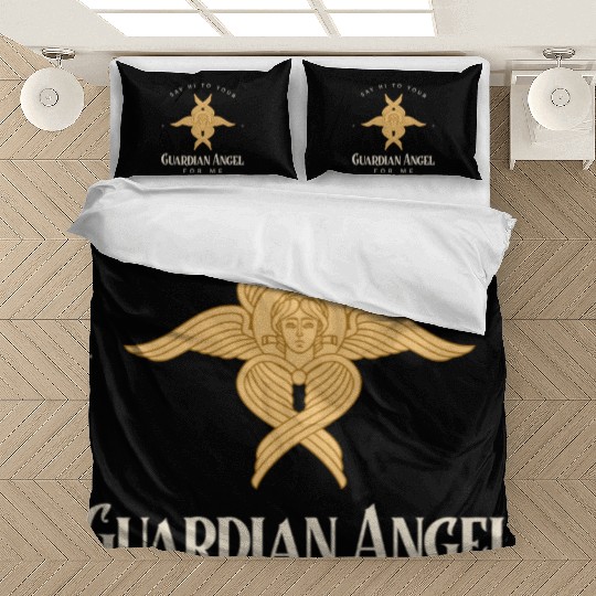 Guardian Angel Emblem Bedding Sets Design