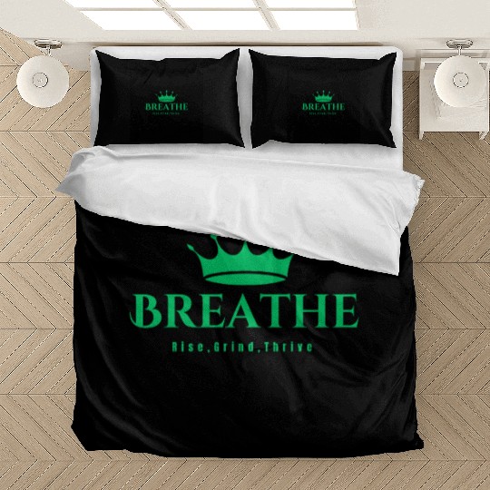 Breathe Rise Grind Thrive Flow Bedding Sets