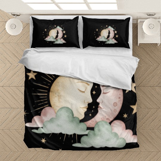 Sun & Moon Embrace Bedding Sets design