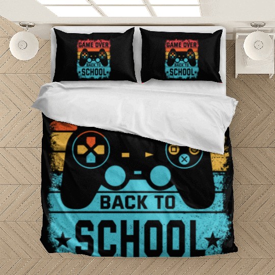 Game Over Back to School Bedding Sets – Retro Gamer