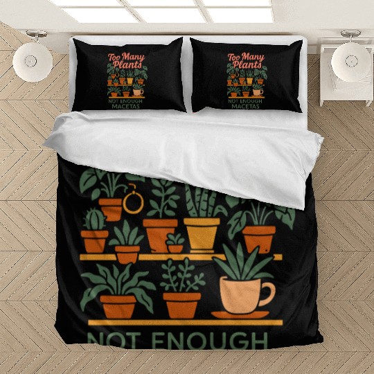 Plantita Latina Plant Mom Plantita Life Hispanic Bedding Sets