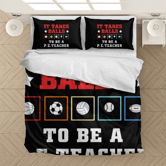 Physical Education School PE Teacher Bedding Sets