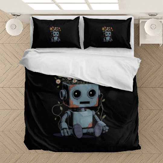 Nature Always Finds a Way Nature vs. AI Bedding Sets