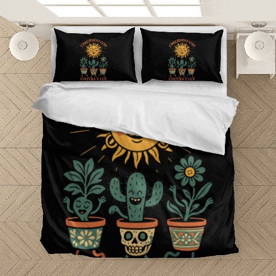Plantita Latina Plant Mom Plantita Life Hispanic Bedding Sets