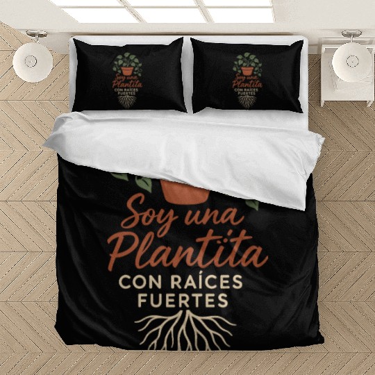 Plantita Latina Plant Mom Plantita Life Hispanic Bedding Sets