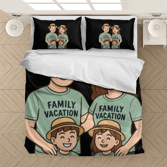 Family Vacation Matching Bedding Sets