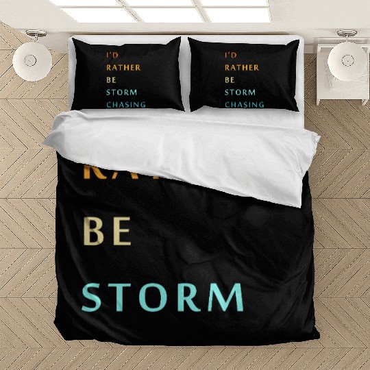 Storm Chaser Tornado Storm Chasing Bedding Sets