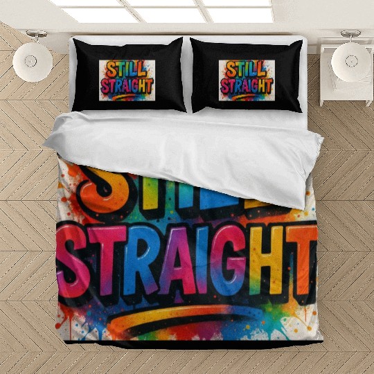 Still Straight Multi Colors Bedding Sets