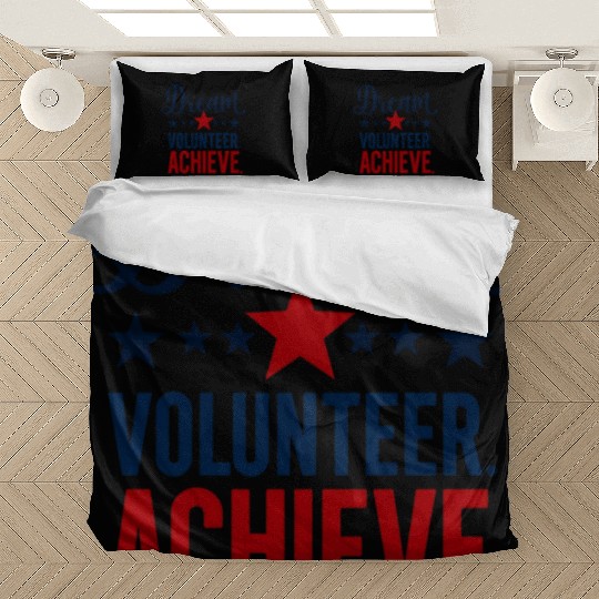 Dream Volunteer Achieve 2026 Inspiration Design  Bedding Sets