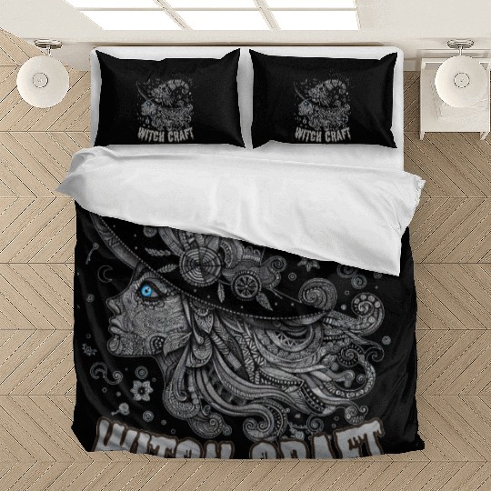 Tangled-in-Witchcraft–Halloween-Art-in-Enchanted Bedding Sets