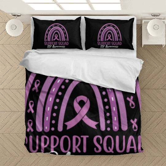 Rainbow Support Squad ITP Awareness Bedding Sets