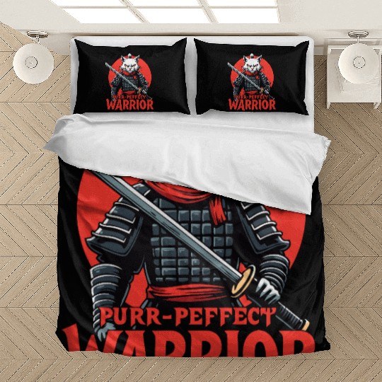Purr-Perfect Warrior Cat Design Bedding Sets