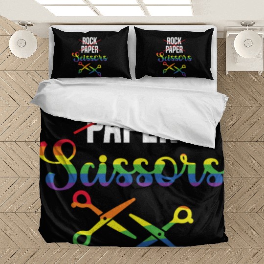 Rock Paper Scissors Fun Bedding Sets Homosexual