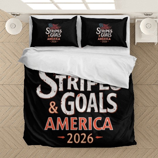 Stars, Stripes & Goals – USA Soccer World Cup 2026 Bedding Sets