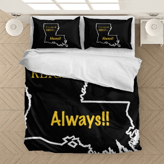 Purple and Gold Geaux Tigers Gameday Gear Bedding Sets
