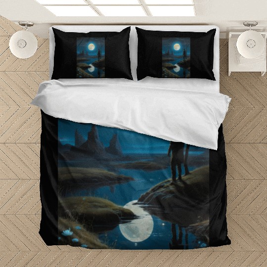 Mystic Night Under the Full Moon Bedding Sets