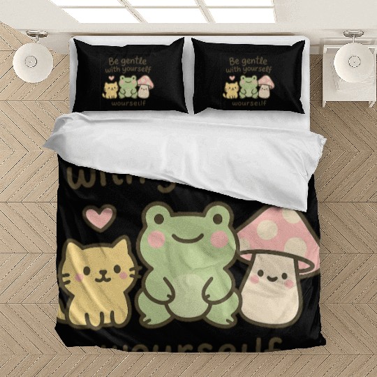 Gentle Nature Affirmation Design Bedding Sets