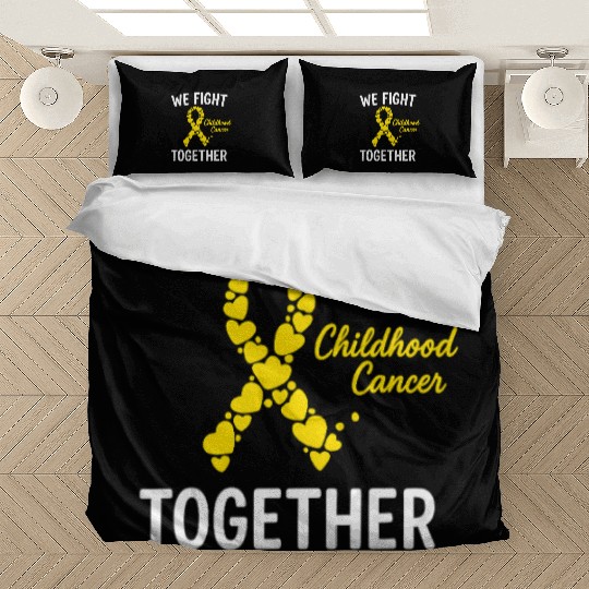 Childhood Cancer Awareness Bedding Sets