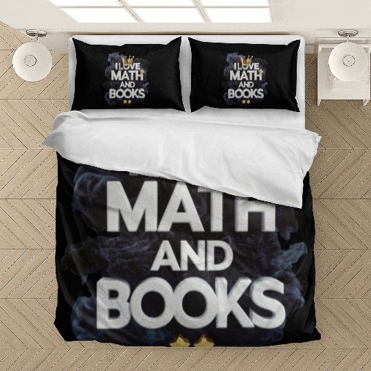 Math and Books Enthusiast Design Bedding Sets