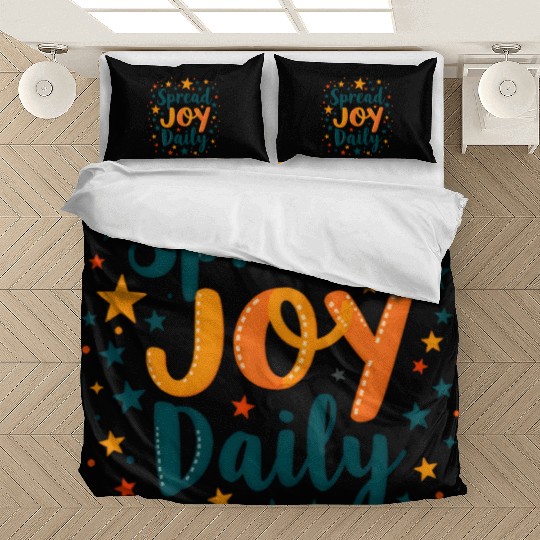 Joyful Spread Celebratory Design Bedding Sets