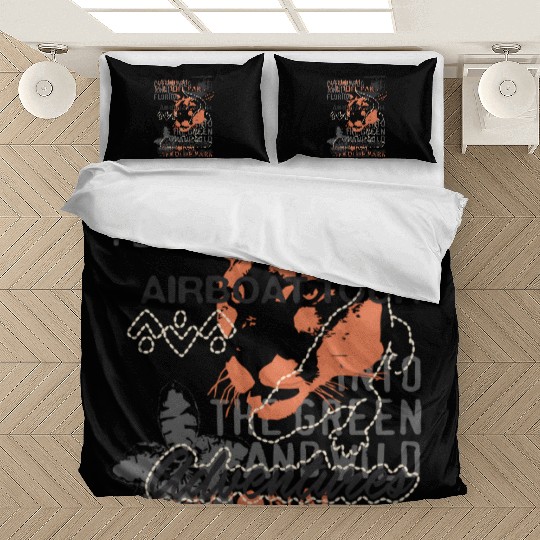 Airboat Alligator Tours Florida Everglades Bedding Sets