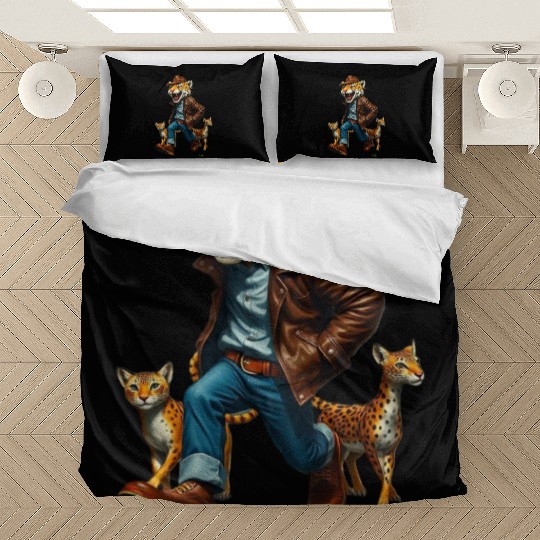 Happy Jack the Jaguar.   by m@xx. Bedding Sets