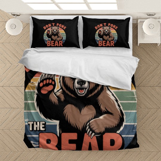 Don’t Poke The Bear Vintage Style Bedding Sets