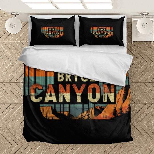 Bryce Canyon US National Park Vintage Bedding Sets