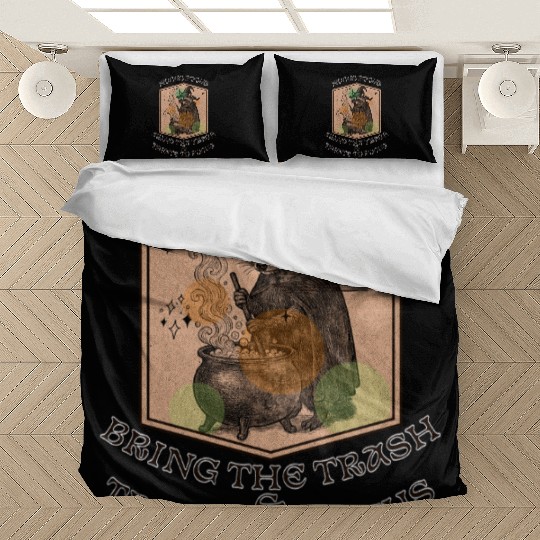 Raccoon Witch - Hocus Pocus  Bedding Sets