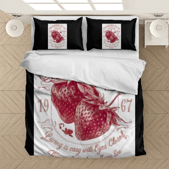 Strawberry Fields Forever Vintage Design Bedding Sets