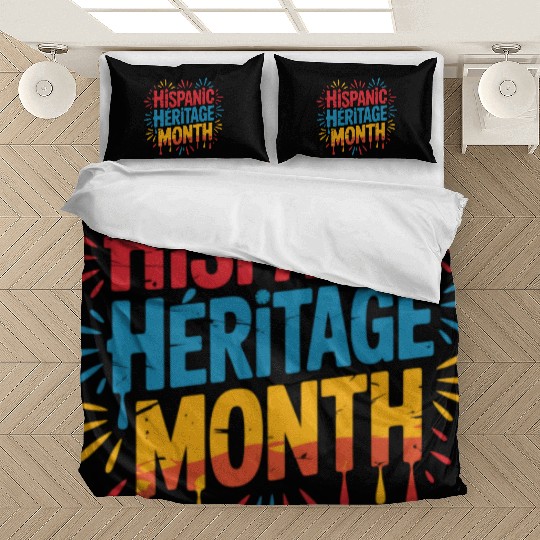Hispanic Heritage Month Celebration Design Bedding Sets
