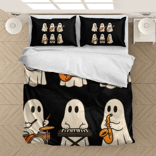 Ghost Band Musical Ensemble Bedding Sets
