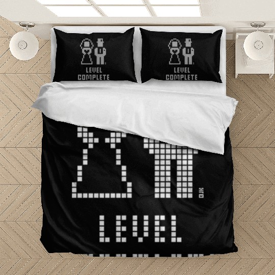 Level Complete (Wedding / Stag Party / Pixel / W) Bedding Sets