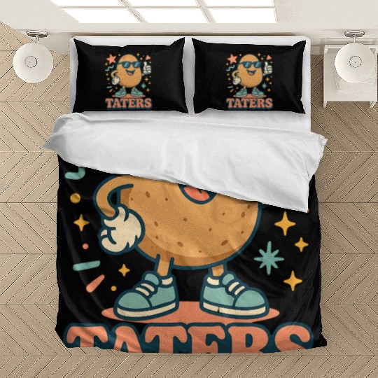 Taters – Cool Potato Retro Style Bedding Sets