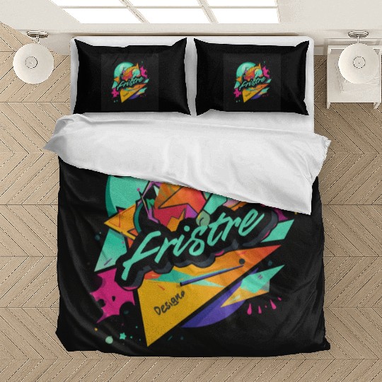 Vibrant Graffiti Street Art Design Bedding Sets