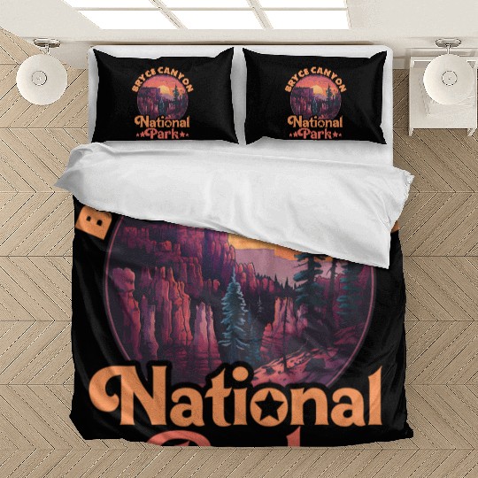 Sunset Over Canyon National Park Bedding Sets