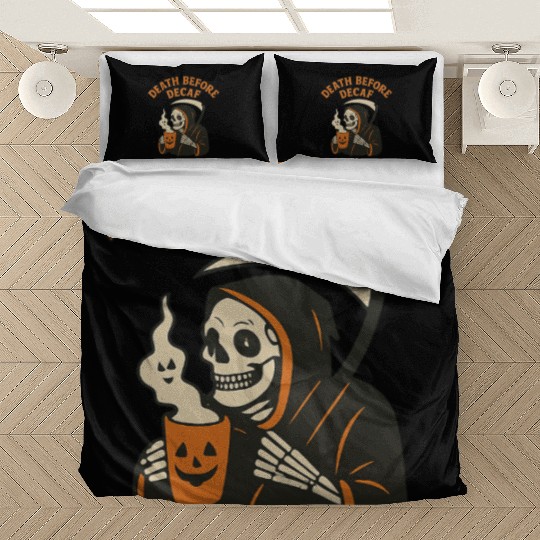 Funeral Halloween Tribute Bedding Sets