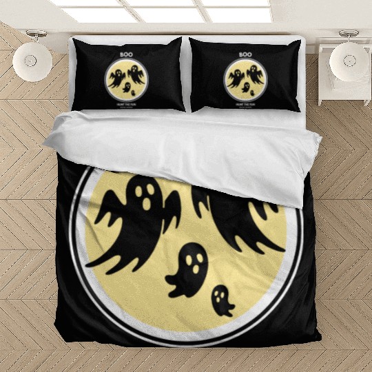 Boo Ghost Halloween Spooky Season Bedding Sets