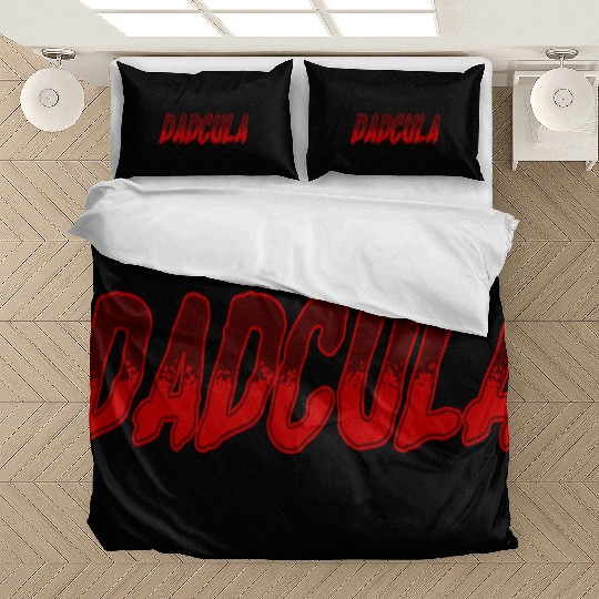 Dadcula Funny Dad Halloween Bedding Sets