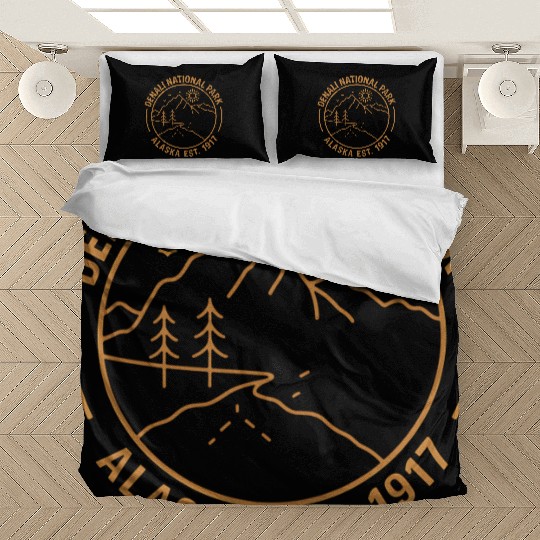 Denali Mountain Alaska National Park Bedding Sets