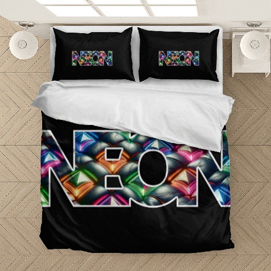 Gemstone Deluxe Neon Logo Bedding Sets