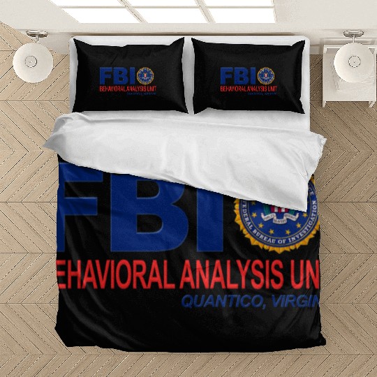Criminal Minds BAU FBI Bedding Sets
