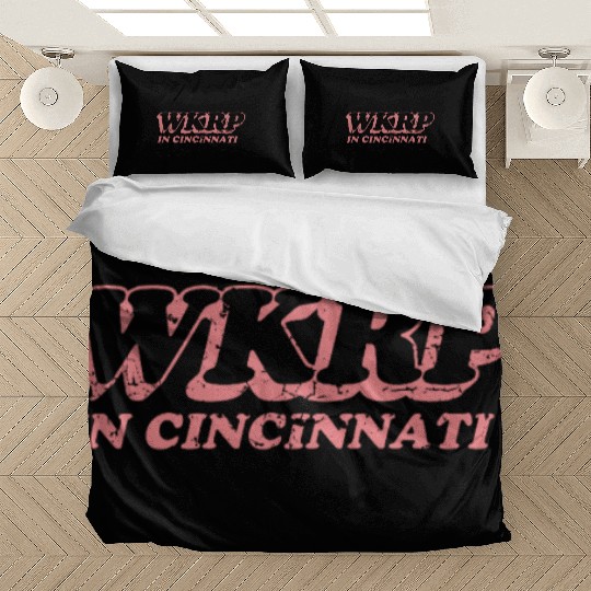 Wkrp In Cincinnati Retro 70S 80S Humor Radio Show Bedding Sets
