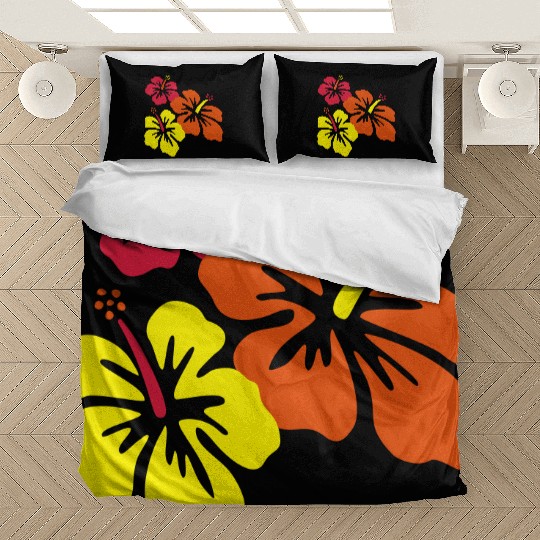 hibiscus triple Bedding Sets