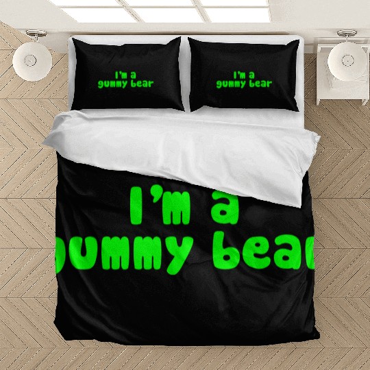 I'm A Gummy Bear Lyrics Bedding Sets