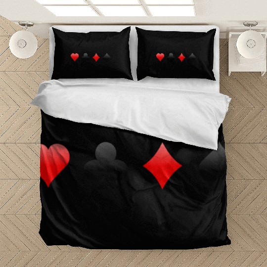 Playing Card Suits Bedding Sets