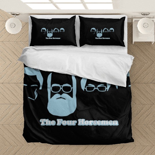 The Four Horsemen Bedding Sets Bedding Sets light blue