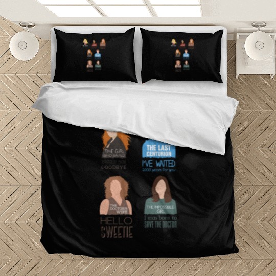 Doctor Who Companions (alternate version) Bedding Sets